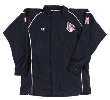 NBA Collection of (4) Game Worn Warm-up Jackets